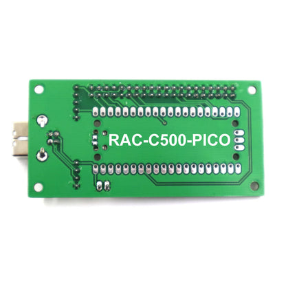 RAC-C500-PICO Raspberry Pi Pico Zero Delay Arcade Joystick Controller Board