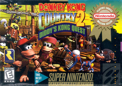 Donkey Kong Country 2: Diddy Kong's Quest (Player's Choice) (Super Nintendo)