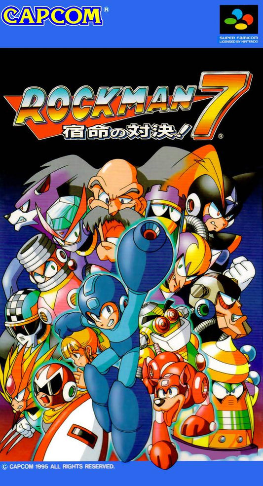 Rockman 7 [Japan Import] (Super Famicom)