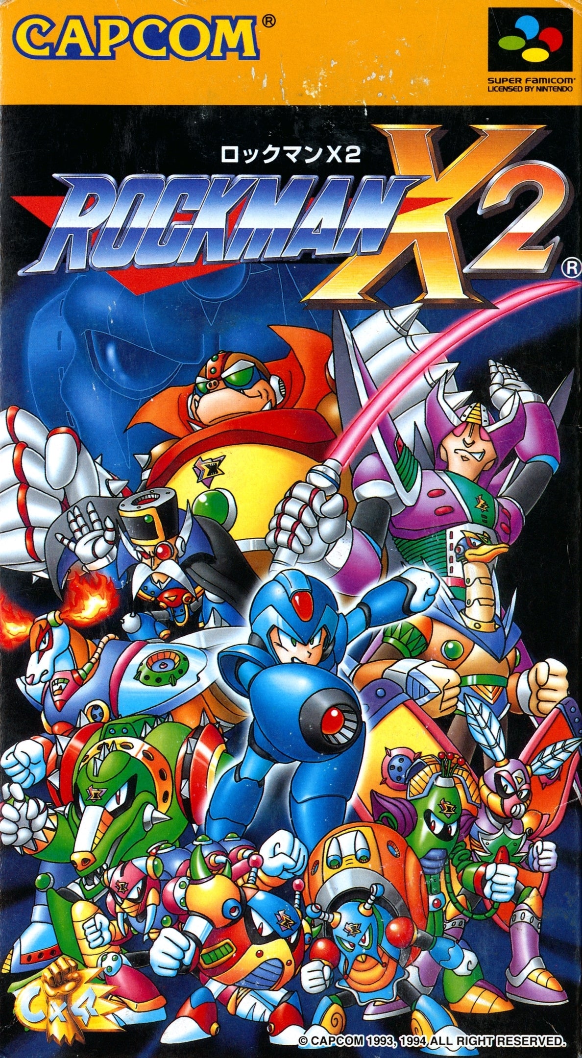 Rockman X2 (Mega Man X2) [Japan Import] (Super Famicom)