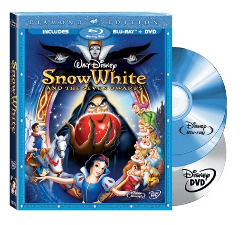 Snow White and the Seven Dwarfs (Diamond Edition) Widescreen (BLU-RAY + DVD) (Pre-Owned)