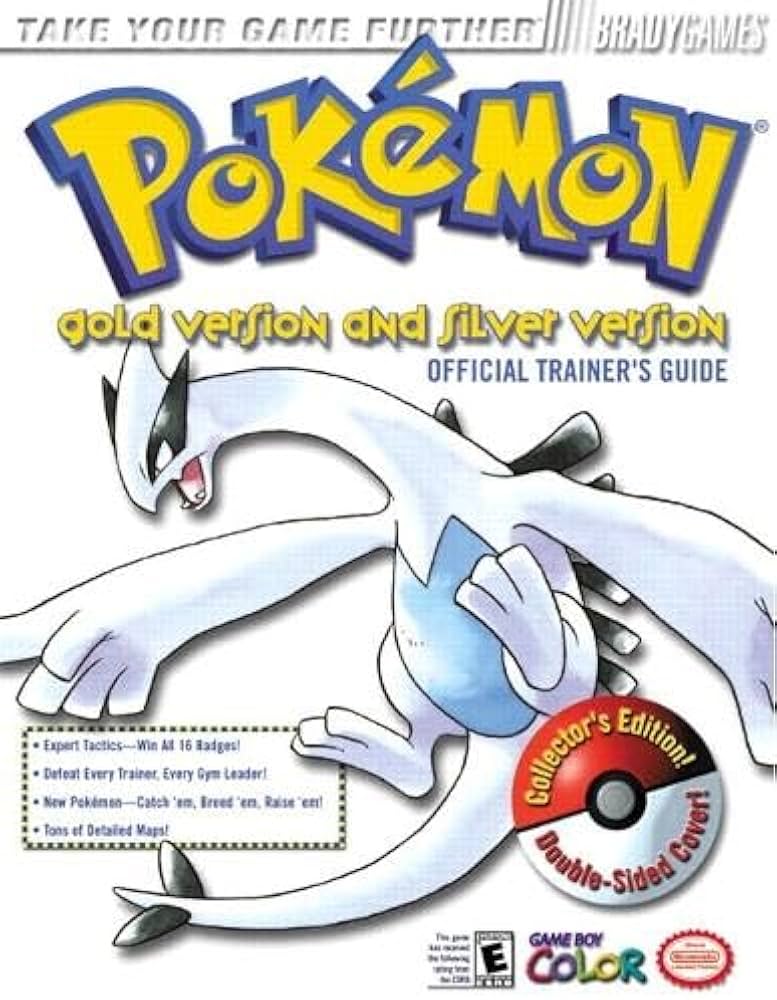 Pokemon Gold & Silver Bundle (Game + Strategy Guide) (Gameboy Color)
