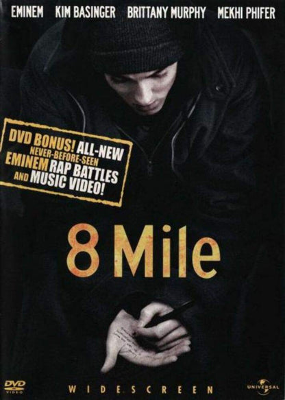 8 Mile Full Screen with Bonus Material (DVD) (Pre-Owned)