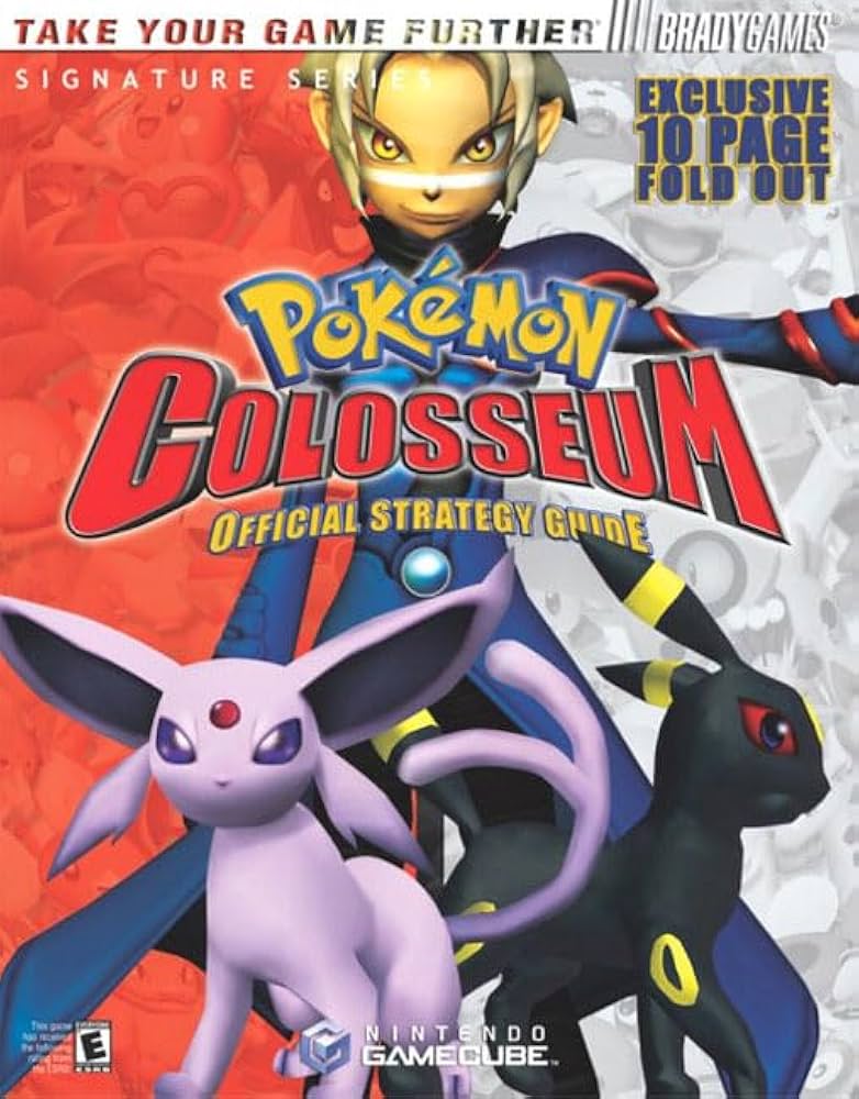 Pokémon Colosseum + Strategy Guide Bundle (Nintendo GameCube)