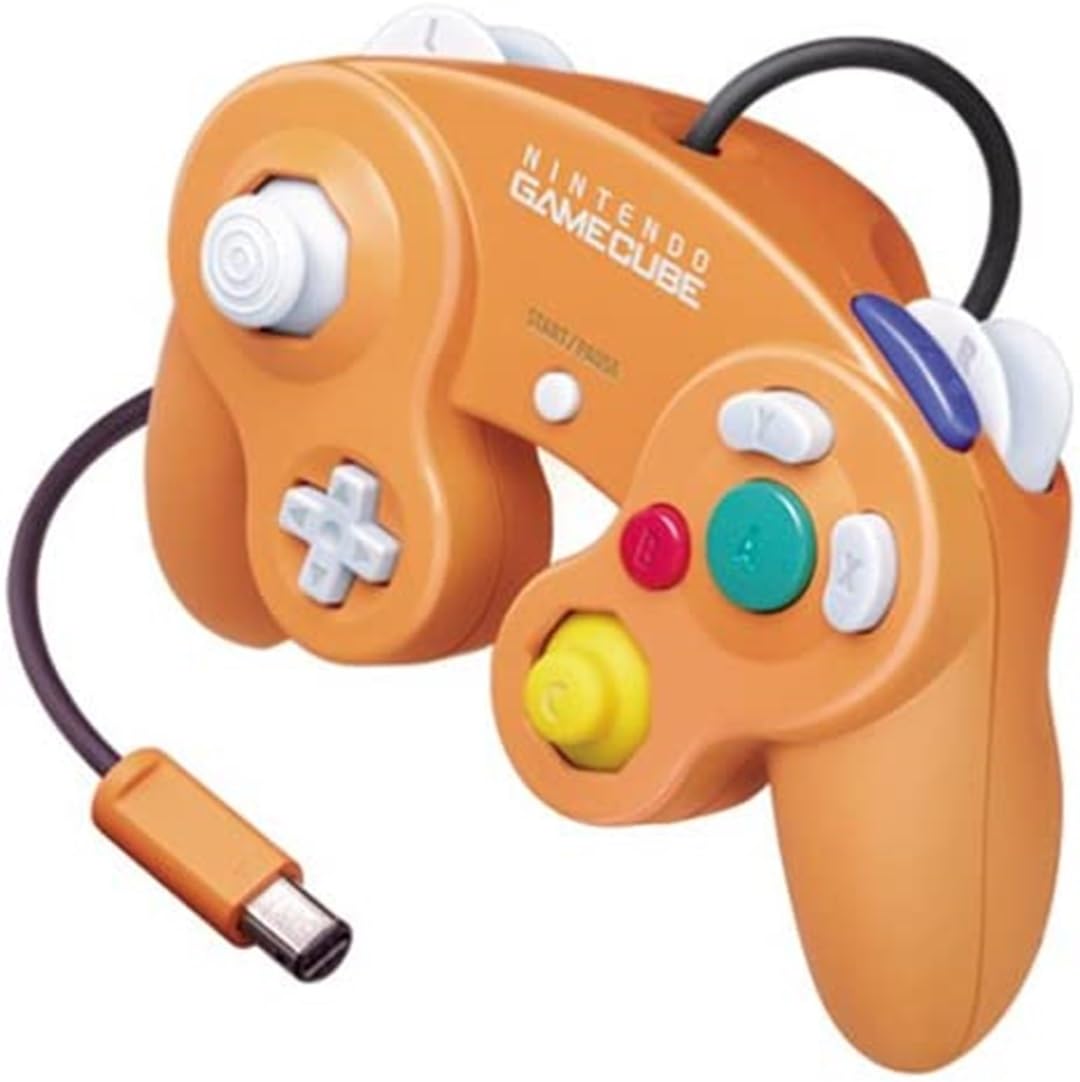 Orange Nintendo OEM Gamecube Controller (Gamecube)