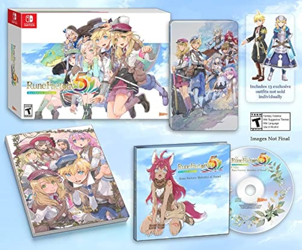 Rune Factory 5: Earthmate Edition (Nintendo Switch)