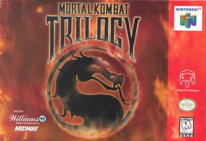 Mortal Kombat Trilogy Game & Scorpion 10 Inch Figure Bundle (Nintendo 64)