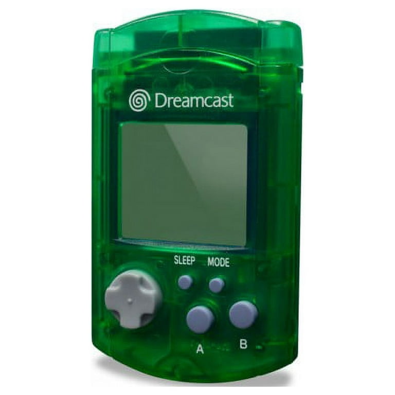 VMU Visual Memory Card Clear Green (Sega Dreamcast)