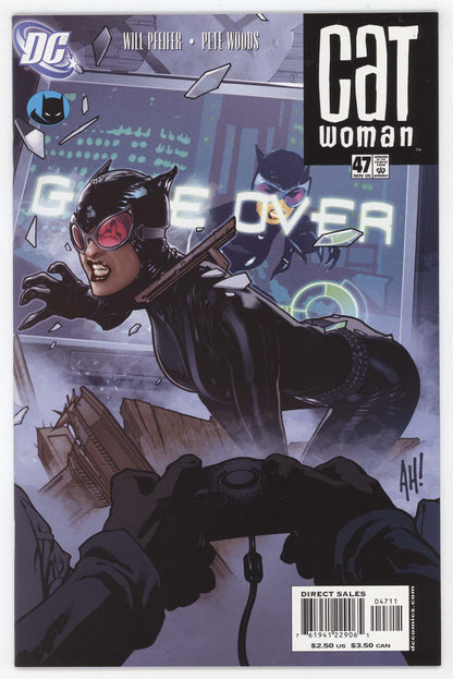 Catwoman 47 DC 2005 NM Adam Hughes GGA Cheetah Captain Cold