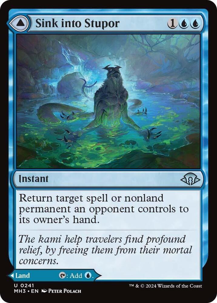 MTG: Sink into Stupor - Modern Horizons 3 Foil (TCG)