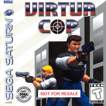 Virtua Cop (Not for Resale Variant) (Sega Saturn)