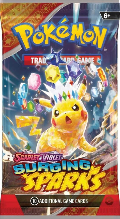 Pokemon TCG: Scarlet & Violet 08 Surging Sparks Booster Pack (Toys)
