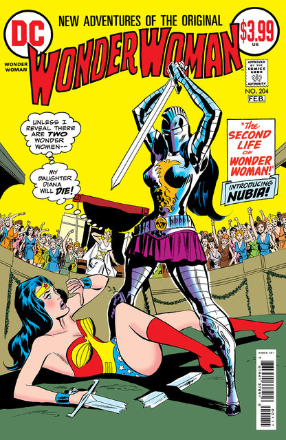Wonder Woman #204 Facsimile Edition 1st Nubia (11/15/2022) Dc