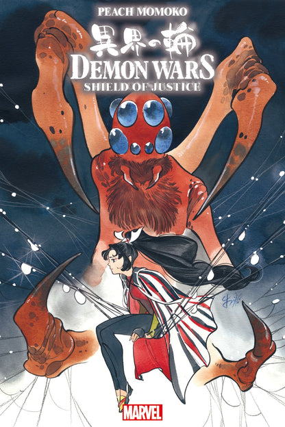 Demon Wars Shield Of Justice #1 C Peach Momoko Variant (11/16/2022) Marvel