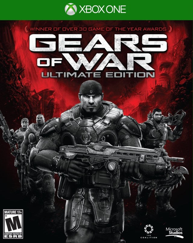 Xbox One X 1TB Limited Edition Gears 5 Console Bundle (Xbox One)