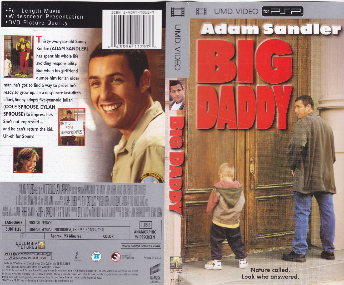 Big Daddy (UMD Movie) (PSP)