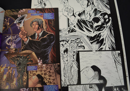 Witchblade Darkchylde 1 Image Randy Queen Splash Page Original Art Sketch