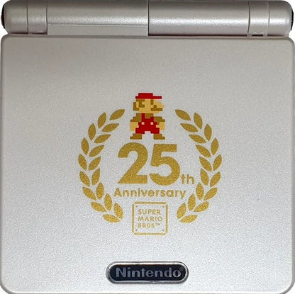 Custom Modded Gameboy Advance SP IPS Screen 25th Anniversary Mario Bros Edition (Gameboy Advance)