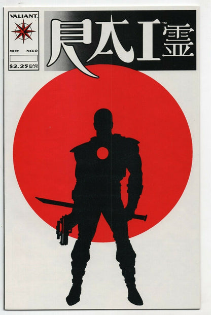 Rai 0 Valiant 1992 NM Matte 1st Bloodshot Bob Layton Jim Shooter