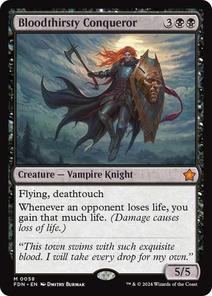 MTG: Bloodthirsty Conquerer - Foundations (TCG)