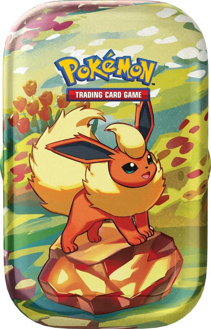 Pokemon TCG: Scarlet & Violet Prismatic Evolutions Mini Tin - Flareon (TCG)