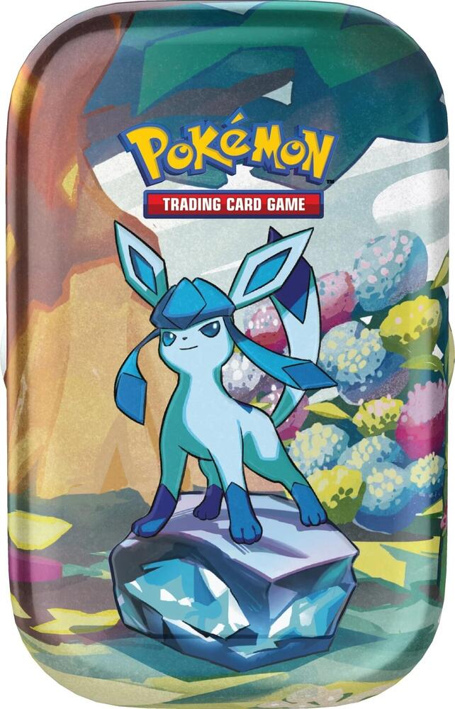 Pokemon TCG: Scarlet & Violet Prismatic Evolutions Mini Tin - Glaceon (TCG)