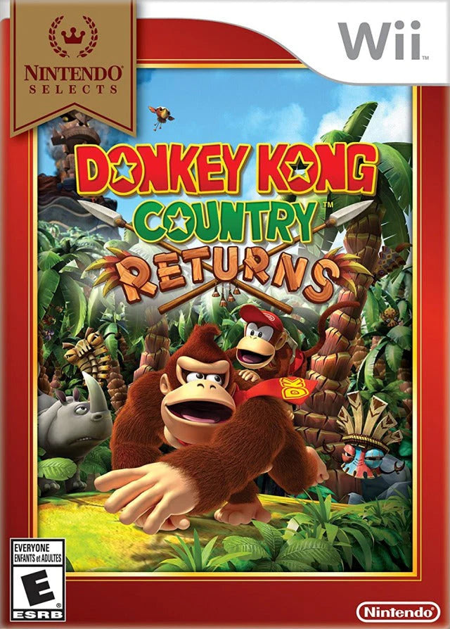 Donkey Kong Country Returns Nintendo Selects (Wii)