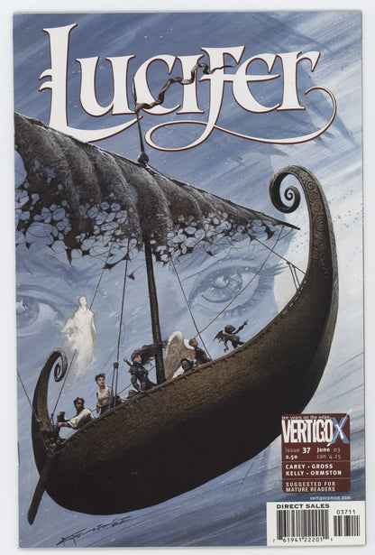 Lucifer 37 DC Vertigo 2003 NM Sandman Mike Carey