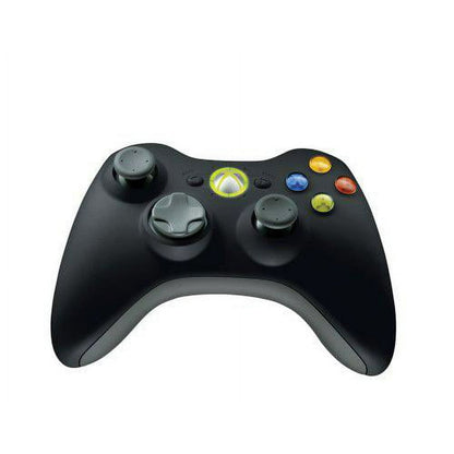 Black Xbox 360 Wireless Controller (Xbox 360)