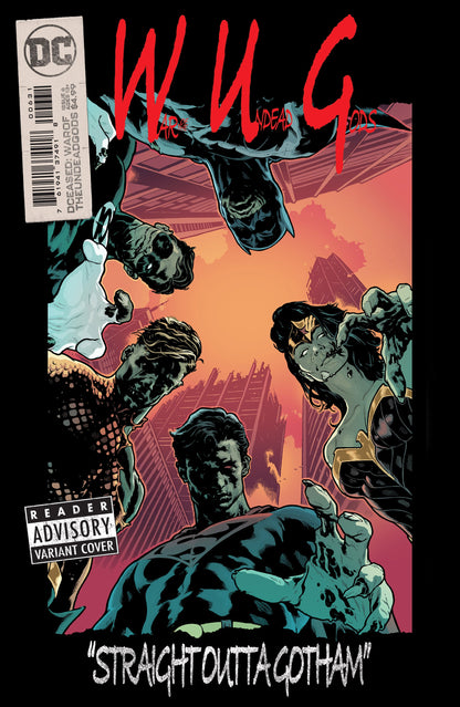 Dceased War Of The Undead Gods #6 (Of 8) B Jeff Spokes NWA Hip Hop Homage Card Stock Variant (02/21/2023) Dc