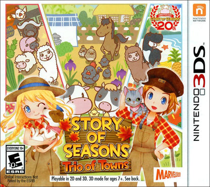 Story Of Seasons Trío De Torres (Nintendo 3DS)