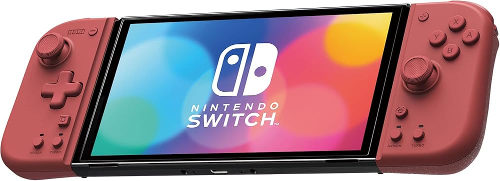 HORI Split Pad Compact - Apricot Red (Nintendo Switch)