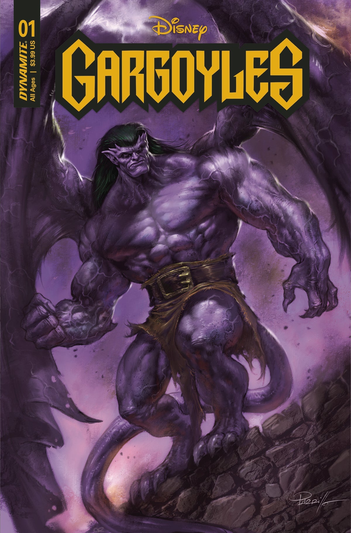 Gargoyles #1 C Lucio Parrillo (12/07/2022) Dynamite