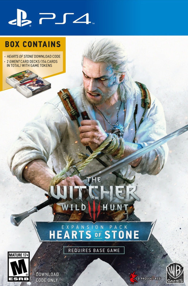 The Witcher 3: Wild Hunt Steelbook Edition with Hearts of Stone Expansion Pack (PlayStation 4)