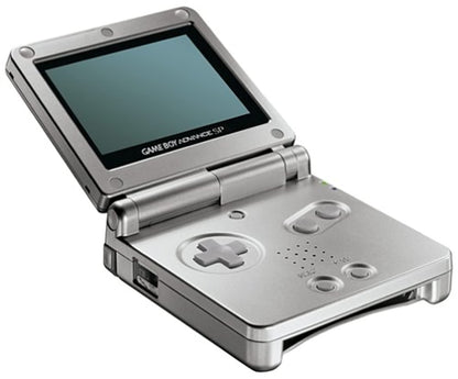 Custom Modded Gameboy Advance SP Silver IPS Screen (Gameboy Advance)