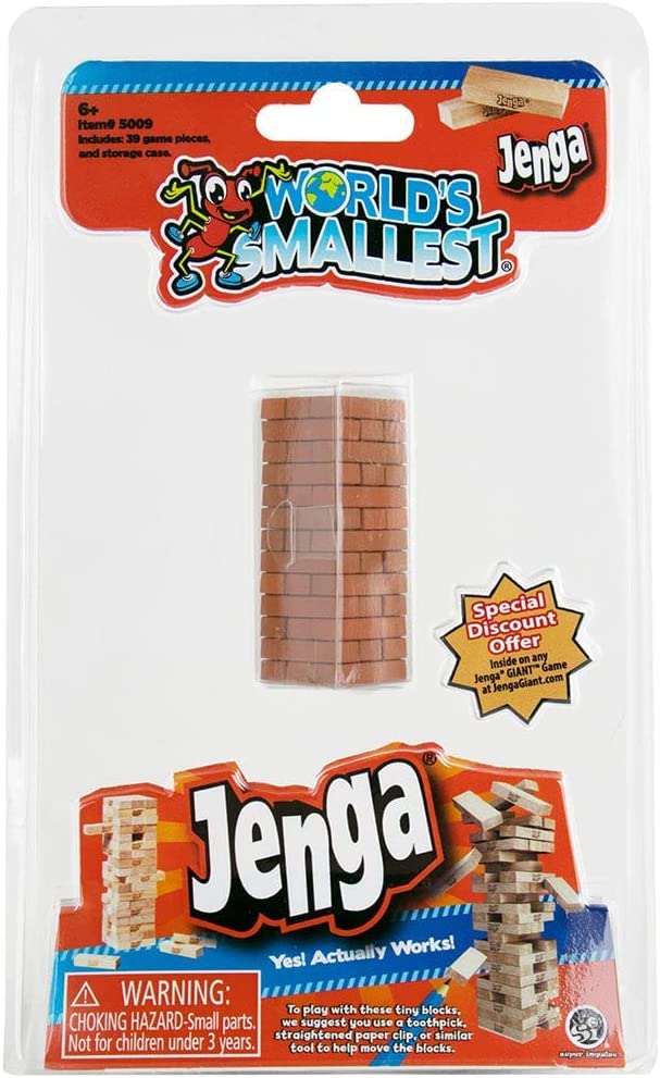World Smallest Games - Jenga (Toys)