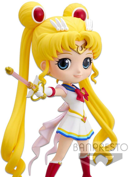 Banpresto Pretty Guardian Sailor Moon Eternal The Movie Q Posket-Super Sailor Moon-Moon Kaleidoscope Version Figure