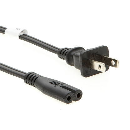 Generic Non-Polarized Figure 8 Universal Power Cord (MultiSystem)