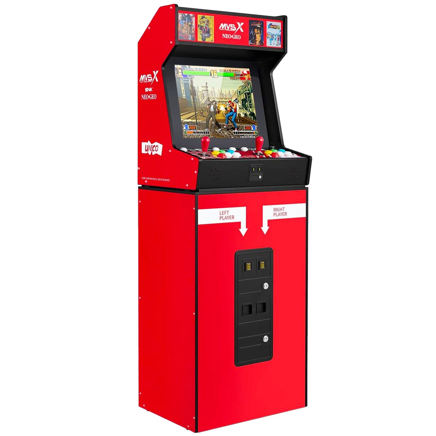 UNICO MVSX Arcade Machine and Base Combo (Arcade Machine)