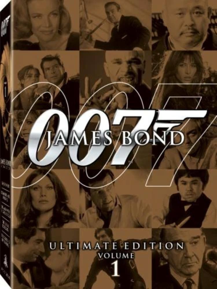 James Bond 007 Ultimate Edition DVD (Volumes 1-4) (DVD)