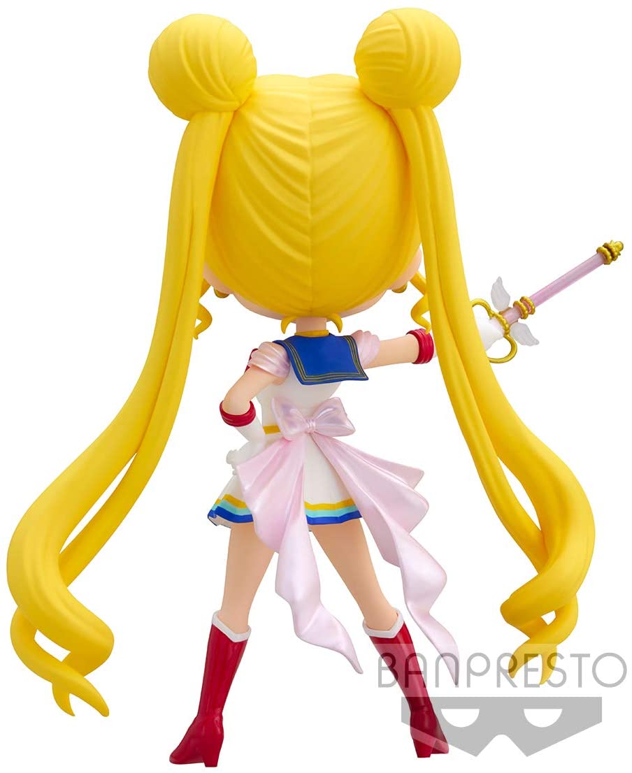 Banpresto Pretty Guardian Sailor Moon Eternal The Movie Q Posket-Super Sailor Moon-Moon Kaleidoscope Version Figure