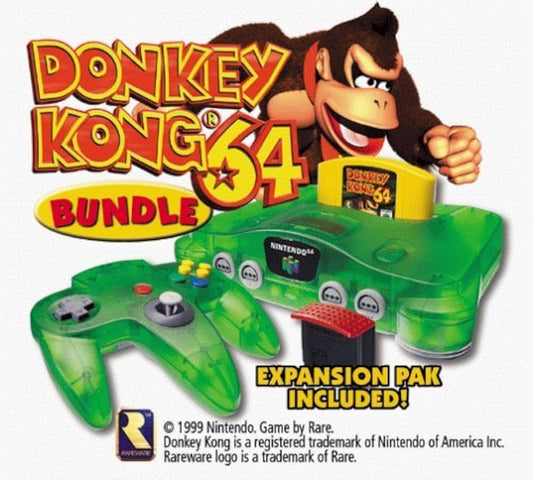 Donkey Kong N64 Bundle (Nintendo 64)