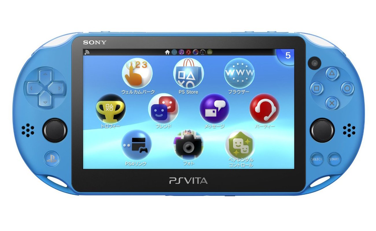 PS Vita Console Aqua Blue PCH-2006 [Asian Import] (Playstation Vita)