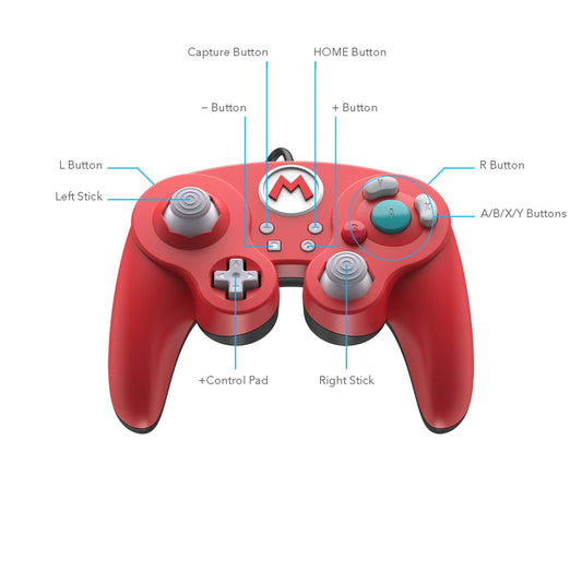 PDP Wired Fight Pad Pro Sonic (Nintendo Switch)