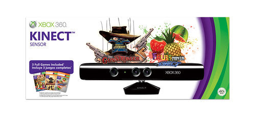 Kinect Sensor Holiday Bundle + 3 Games (Xbox 360)