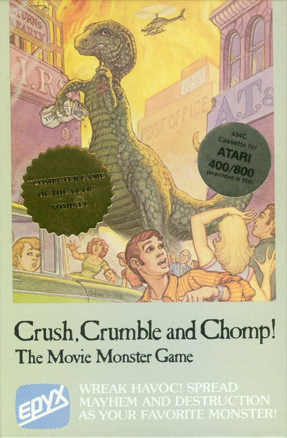 Crush, Crumble, and Chomp! (Atari 400/800)