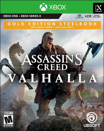 Assassin's Creed Valhalla [Gold Edition Steelbook] (Xbox One/Xbox Series X)