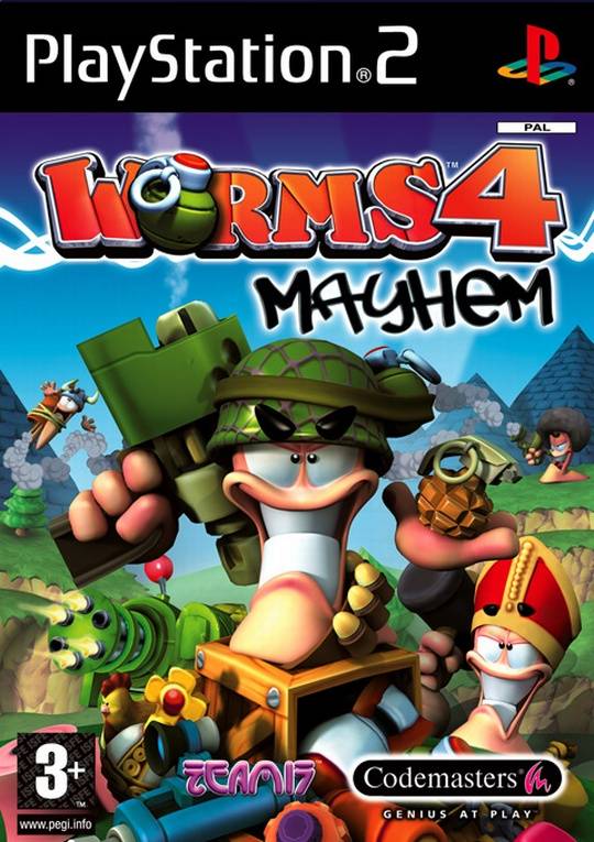 Worms 4: Mayhem [European Import] (Playstation 2)