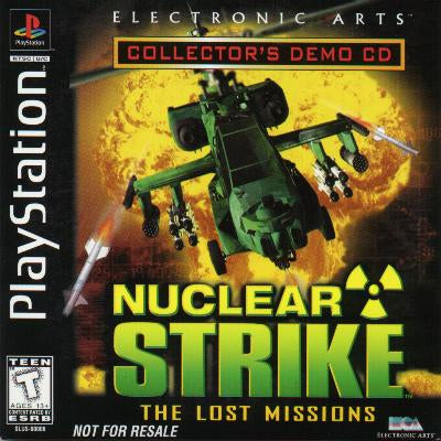 CD de demostración para coleccionistas de Nuclear Strike (Playstation)