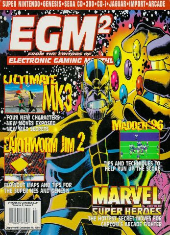 Electronic Gaming Monthly EGM2: November 1995 Issue 17 (Books)